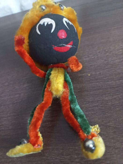 Stara kultowa zabawka Murzynek PRL vintage retro