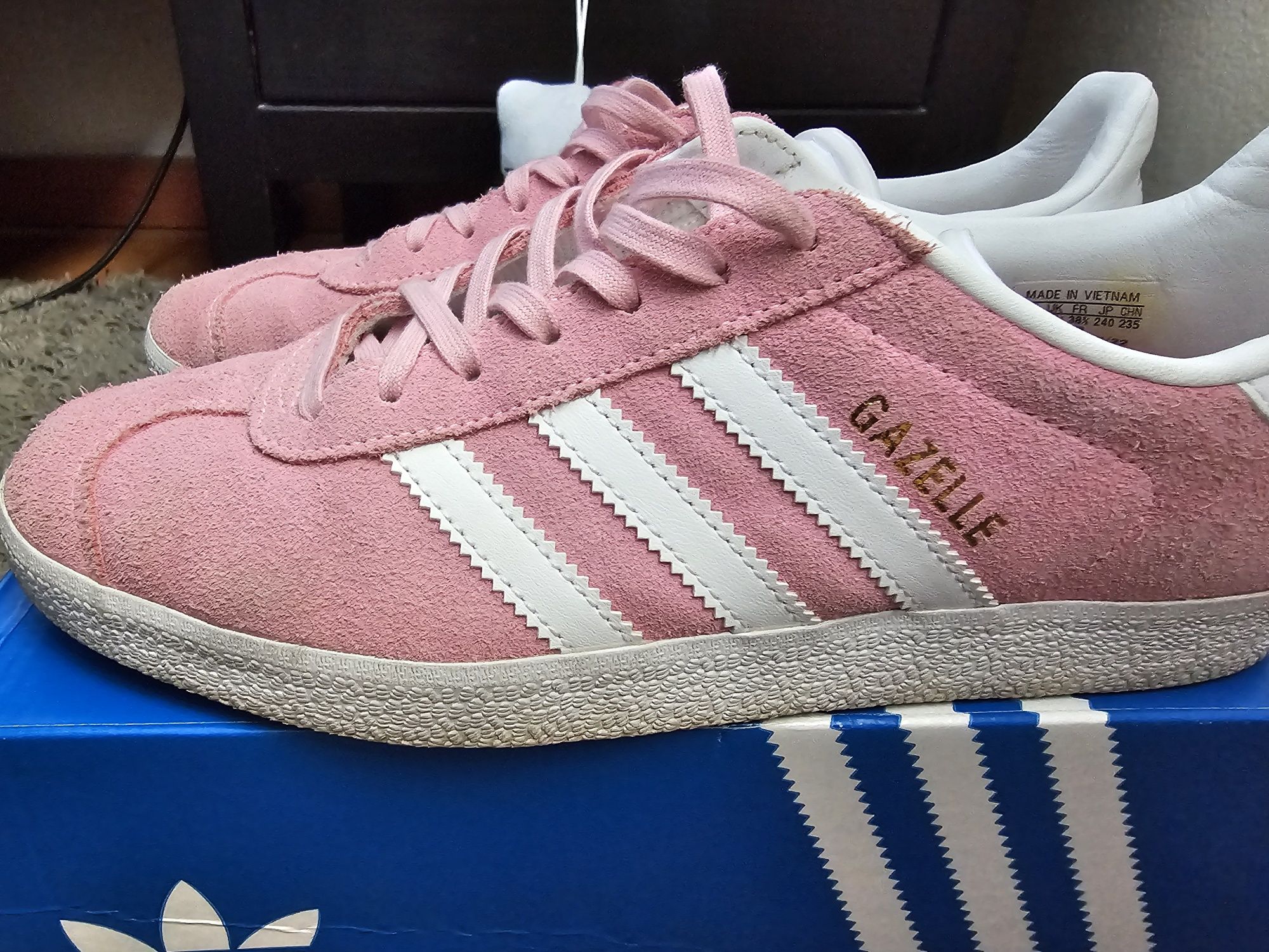 Ténis Gazelle Rosa