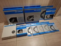 Новые оригинальные велозапчасти Shimano в коробках.