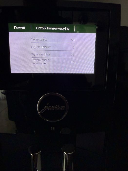 Ekspres do kawy Jura S8 (EA) Piano black