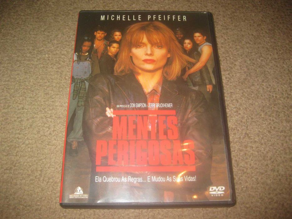 DVD "Mentes Perigosas" com Michelle Pfeiffer/Raro!