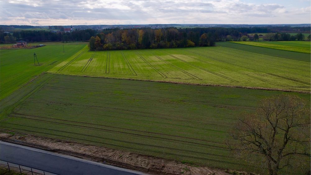 Działka budowlana - zabudowa mieszkaniowa jednorodzinna 21 ar