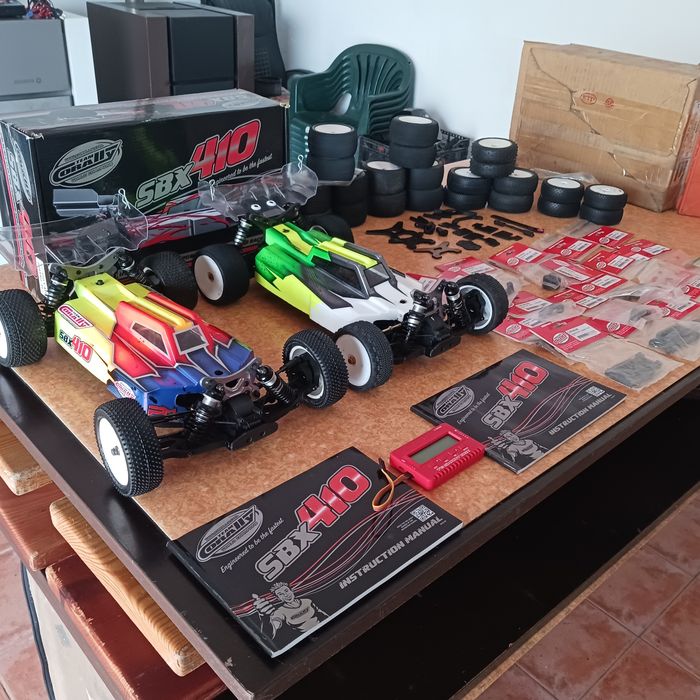 2 buggy corally sbx410 1/10tt