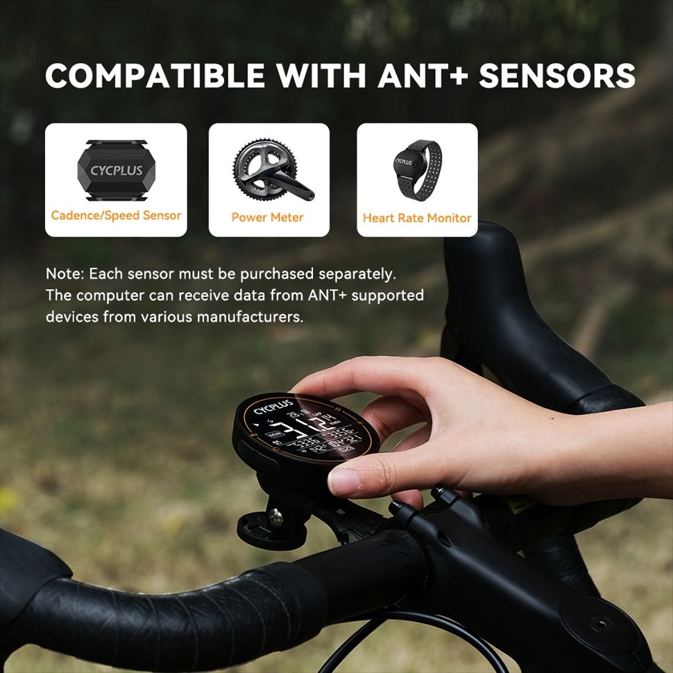 Велокомп'ютер Cycplus M2