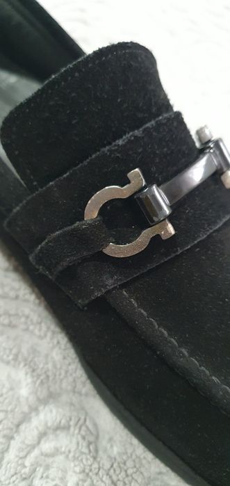 Чоловічі лофери замш