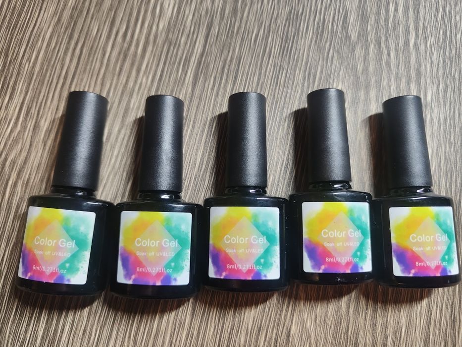 Lakier do paznokci efekt kocie oko 9D 5szt 8ml O591