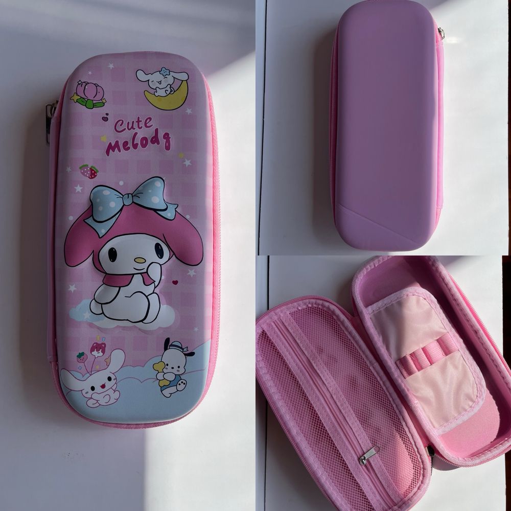 Пенал школьный шкільний Капібара Куромі Hello Kitty Capybara Kuromi