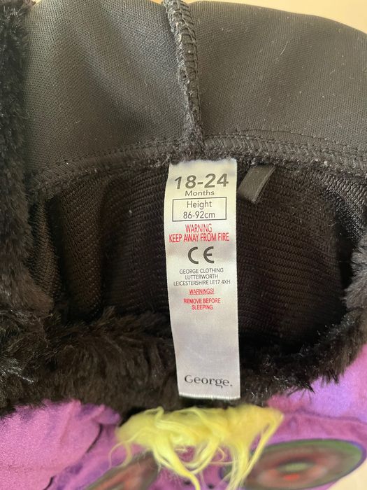 Strój na halloween nietoperz r86-92 George  super jakość