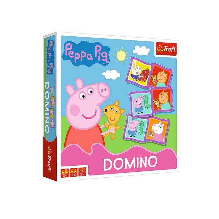 Дитяча настільна гра доміно свинка Пеппа Peppa Pig Пепа Trefi