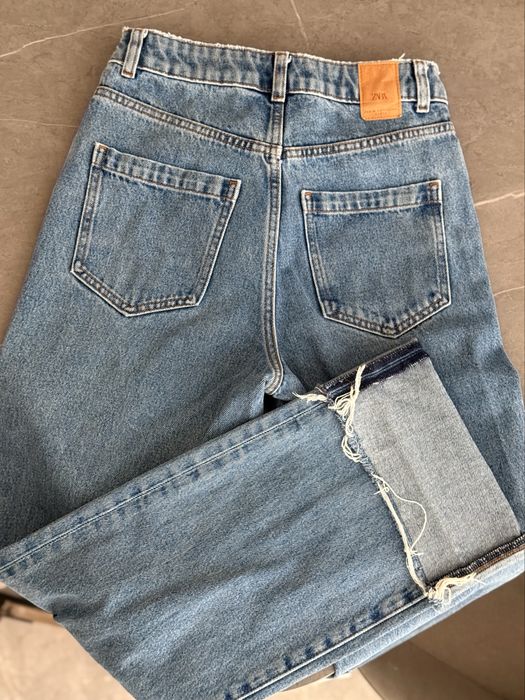 Джинси zara прямі джынсы зара