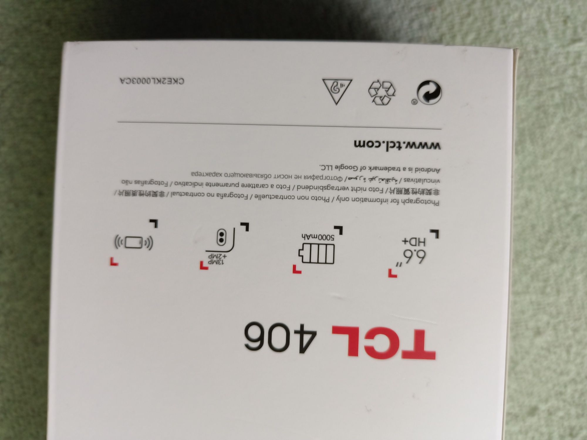 TCL 406 nowy, nie używany