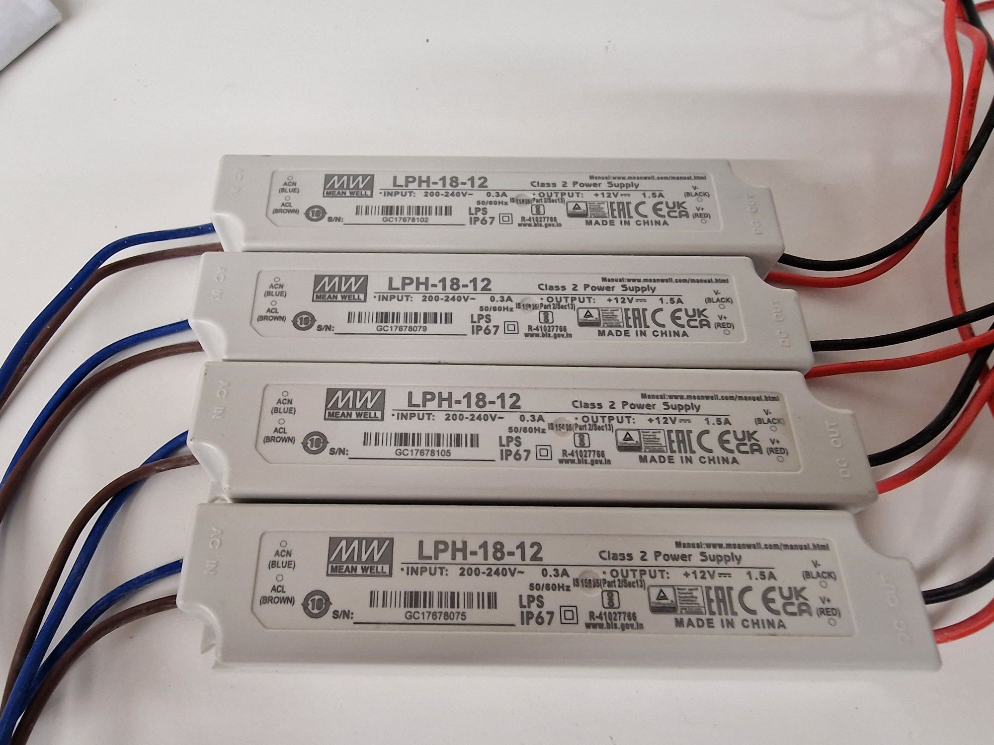Lote de Led driver meanwell