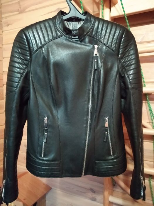 Куртка косуха шкіряна
