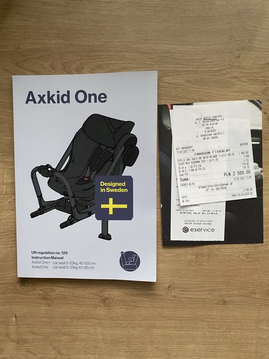 Axkid one beige fotelik