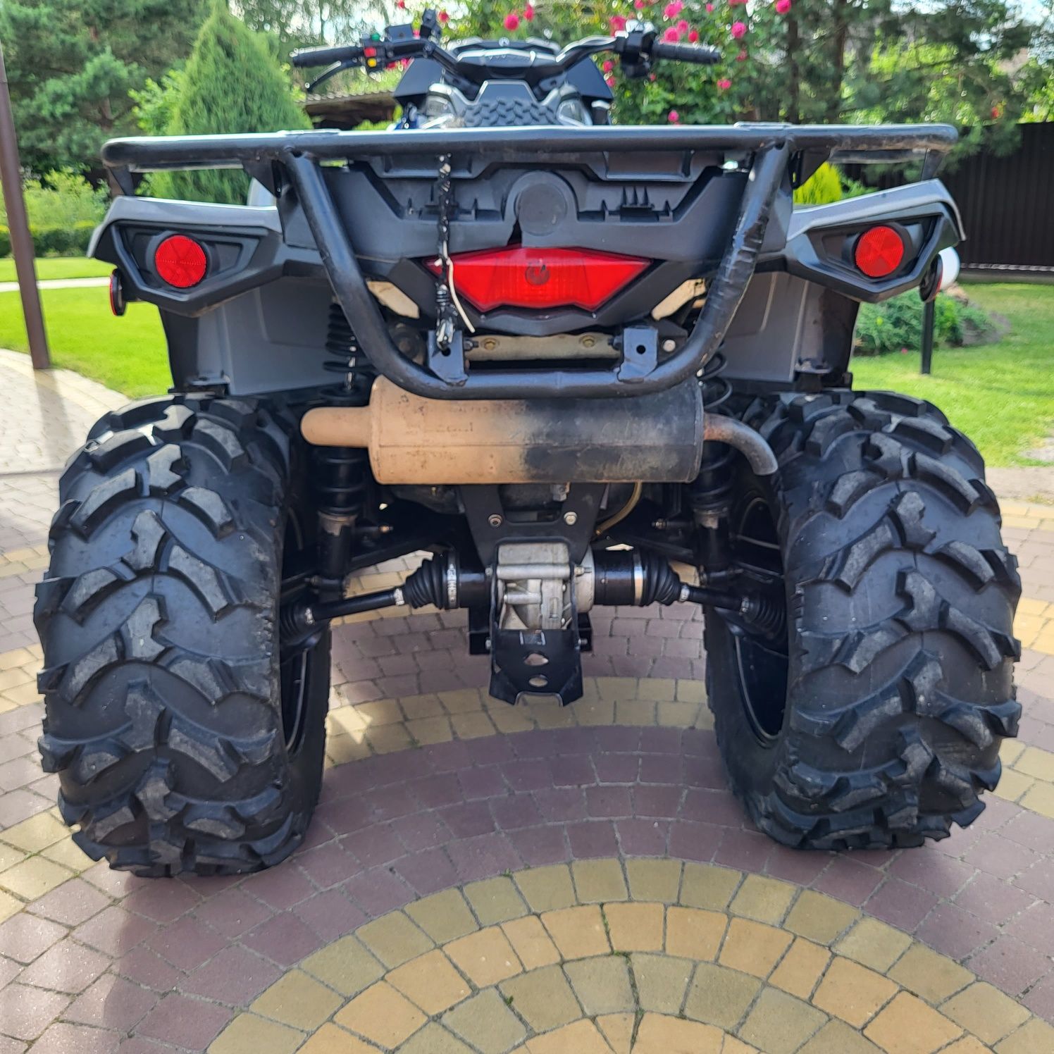 Квадроцикл brp xmr 650. 2022
