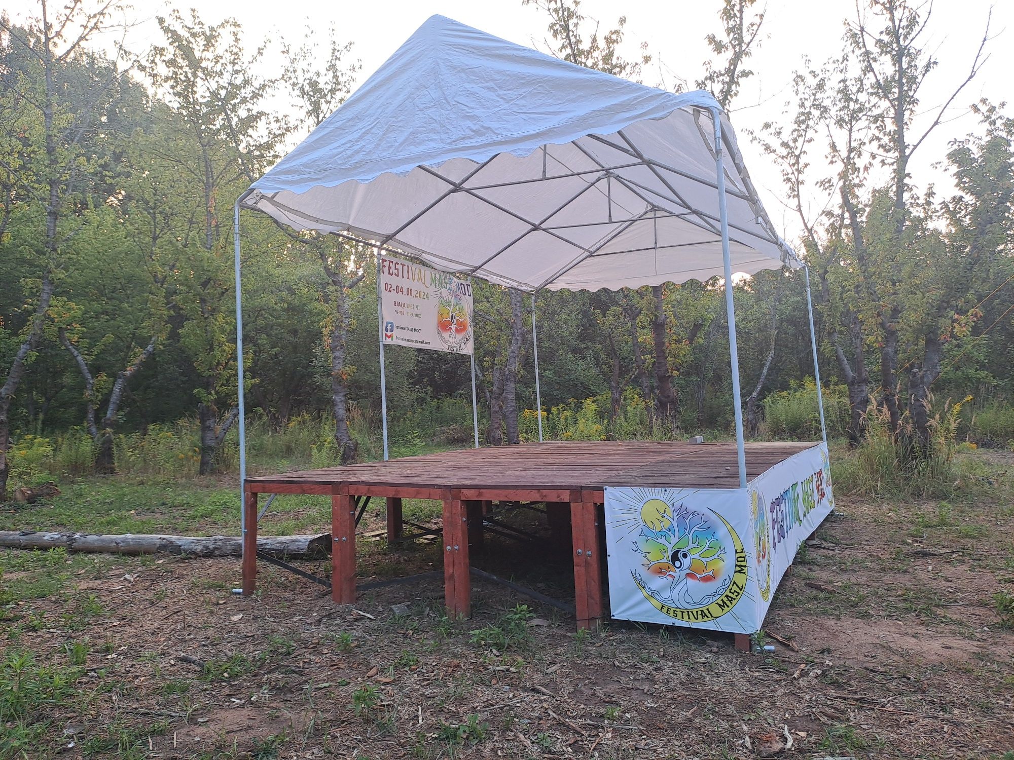 Scena mobilna 4x6x1 wys, taras, podest, pomost, patio
