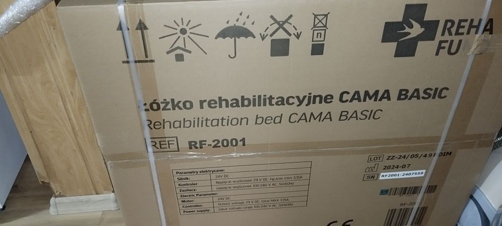 Łóżko rehabilitacyjne