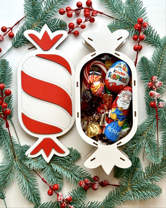 Подарунковий набір «Цукерочка» на день св. Миколая, Різдво і Новий рік