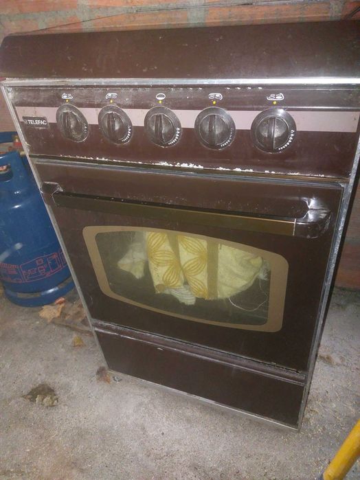 Fogao de gas com forno