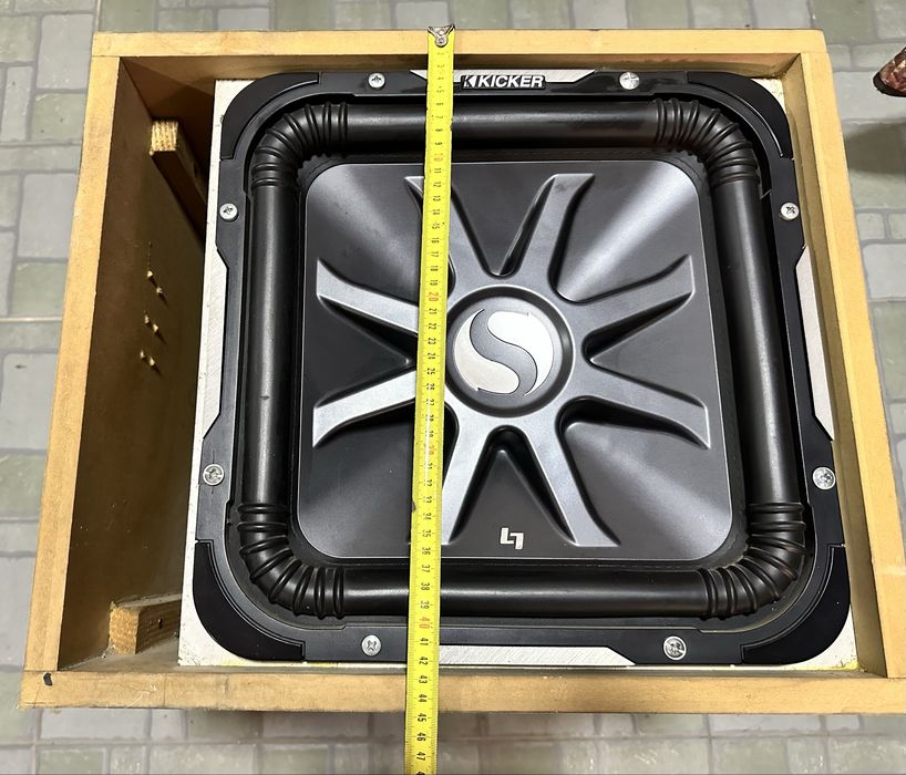 Підсилювач HELIX Precision H4 сабвуфер KICKER S15 L7 - 2000 W