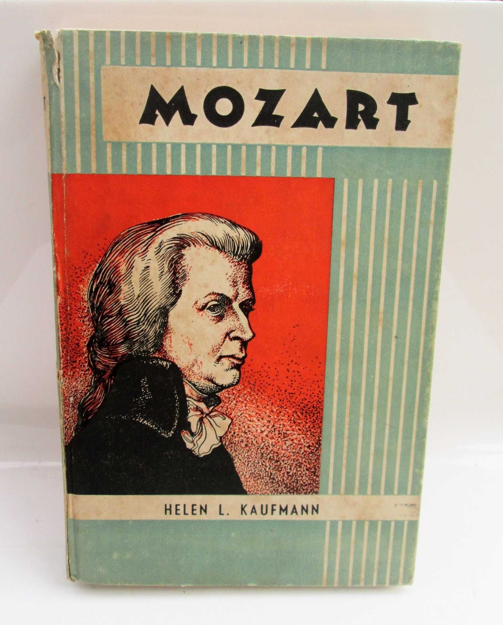 Livro Mozart de Helen L. Kaufmann 1957