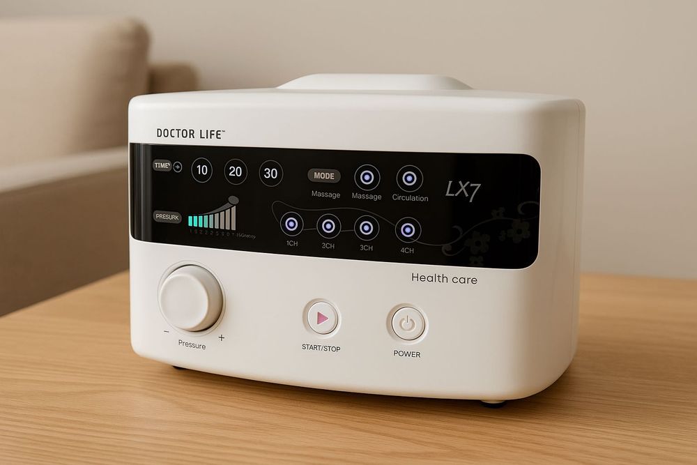 Aparat do drenażu limfatycznego/masażu uciskowego