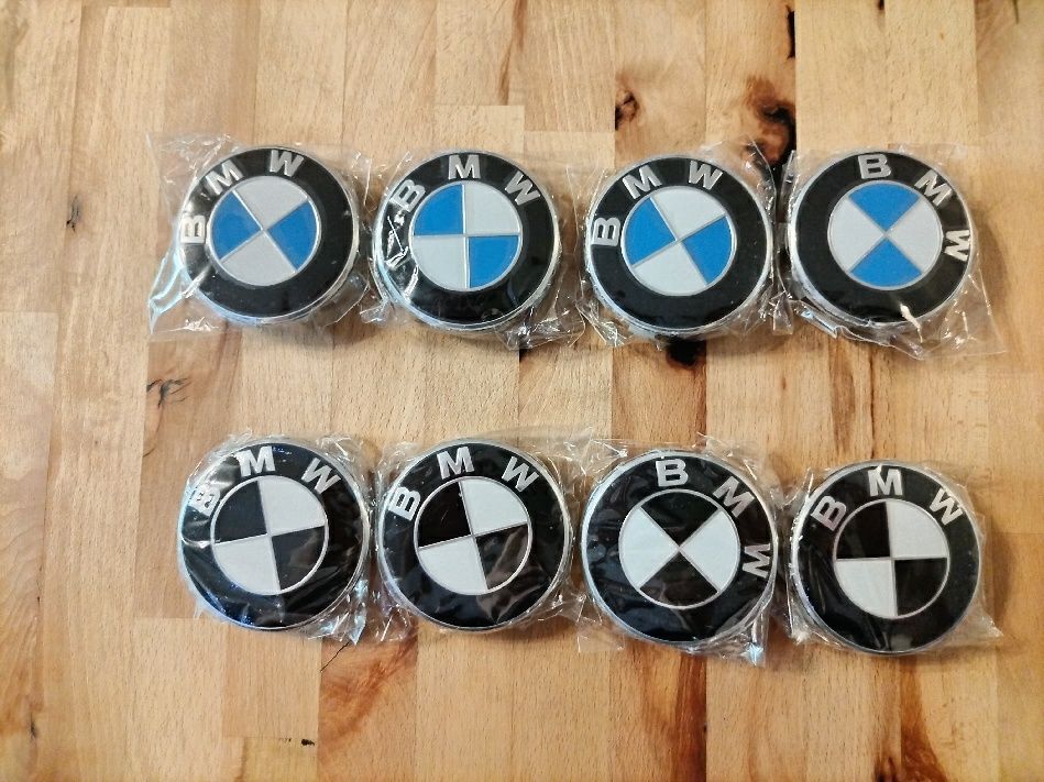 Dekielki do felg BMW 68mm emblematy M dekle kapsle znaczki zaslepki