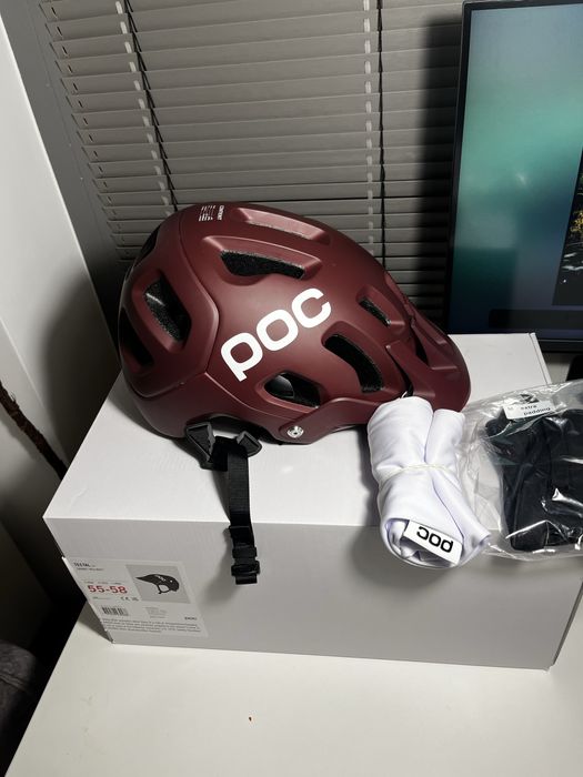 Kask rowerowy POC Tectal propylene red matt