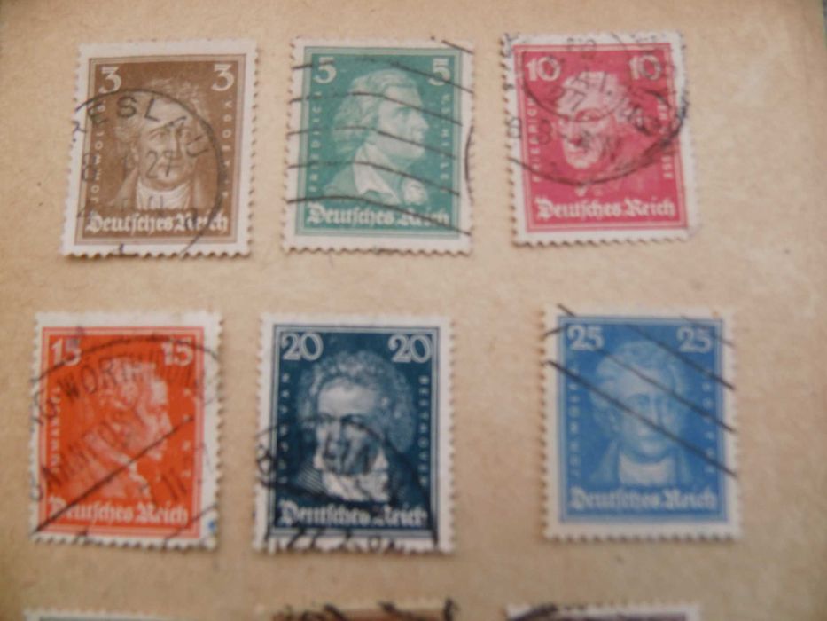 Znaczki pocztowe DEUTSCHES REICH lata 30