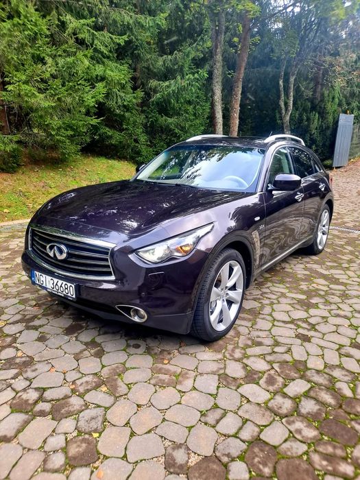 Infiniti QX70 S Premium rej. 2014 r. ,bezwypadkowy, serwisowany, ful opcja, idealny
