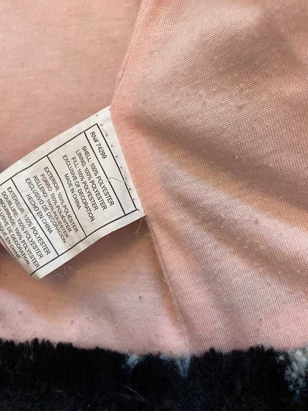 Kurtka futerko steve madden 98 104 czarne gwiazdki lekka