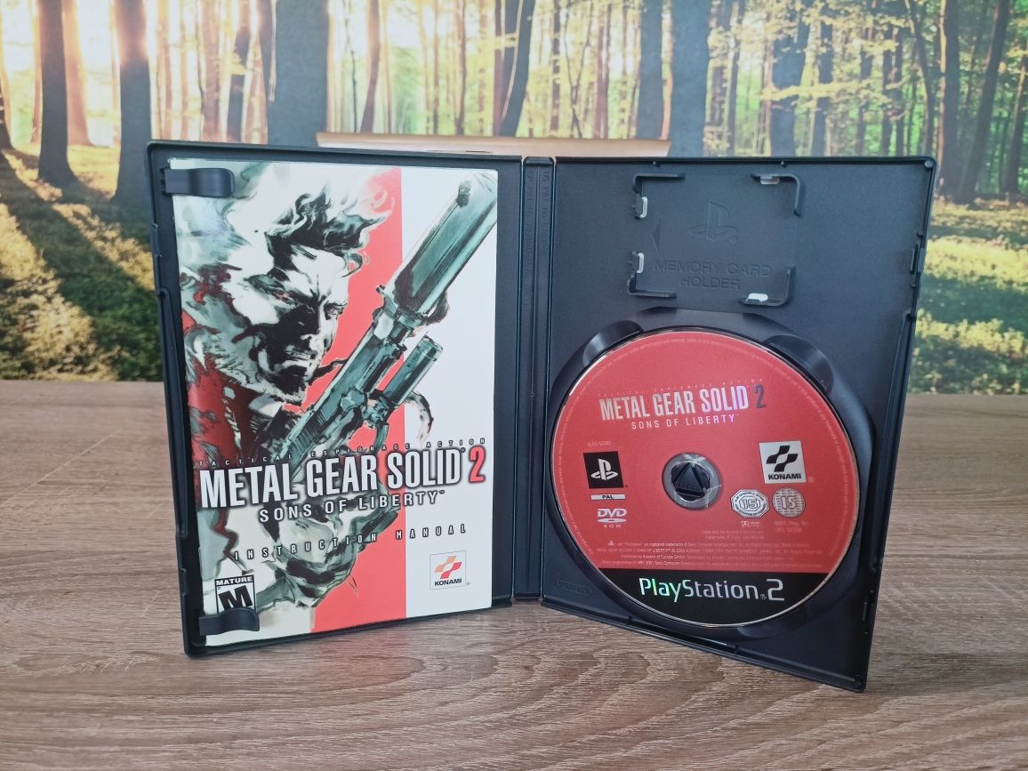 Gra PS2 Metal Gear Solid 2 Sons of Liberty #MD5