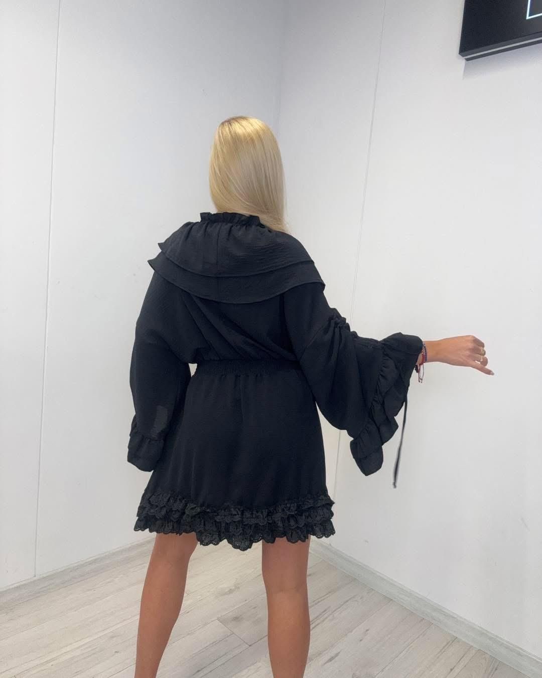 Piękna sukienka złote dodatki dwa kolory komunia paparazzi