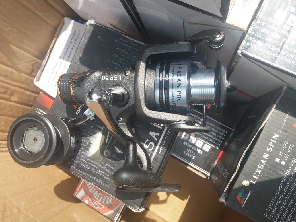 Катушка EOS Lexsan PRO 5000, 9+1 (карповая, фидерная с бейтраннером)