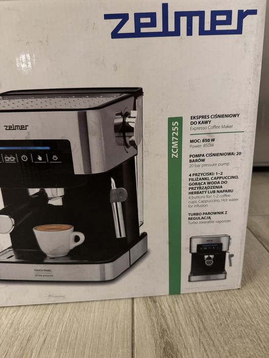Ekspres kolbowy ciśnieniowy ZELMER zcm7255