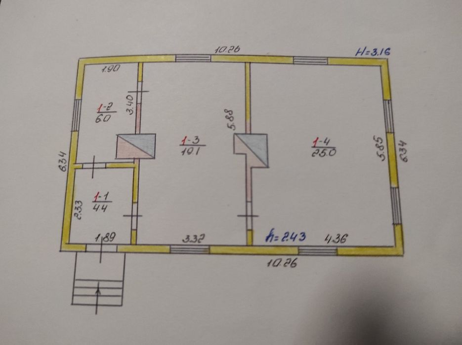 Будинок у селі Лемешів Волинської області
