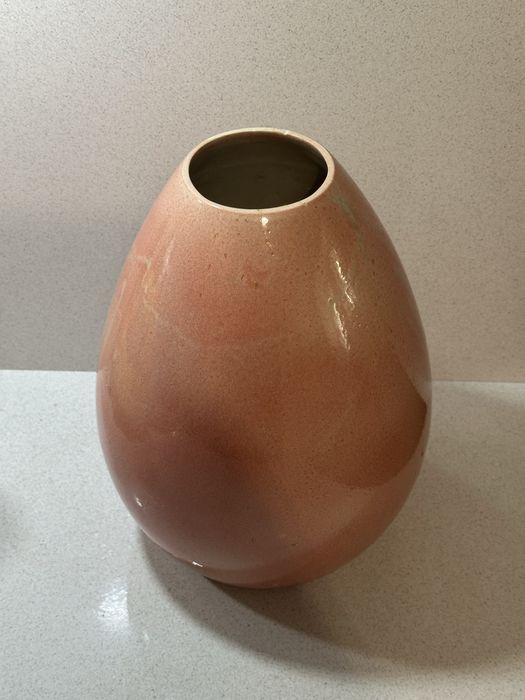 Pink ceramic vase