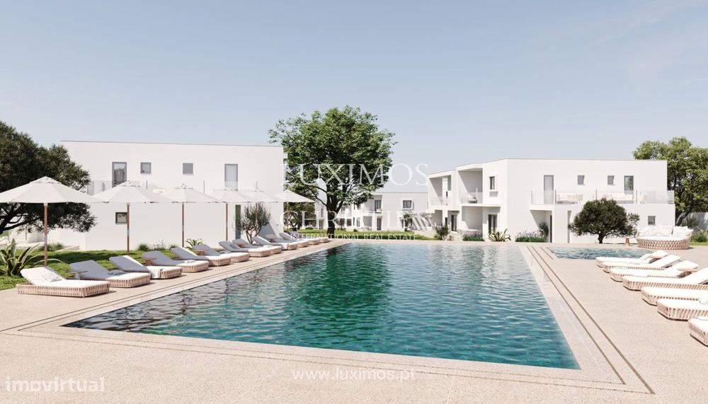 Apartamento T2, condomínio privado, para venda, em Carvoeiro, Algarve