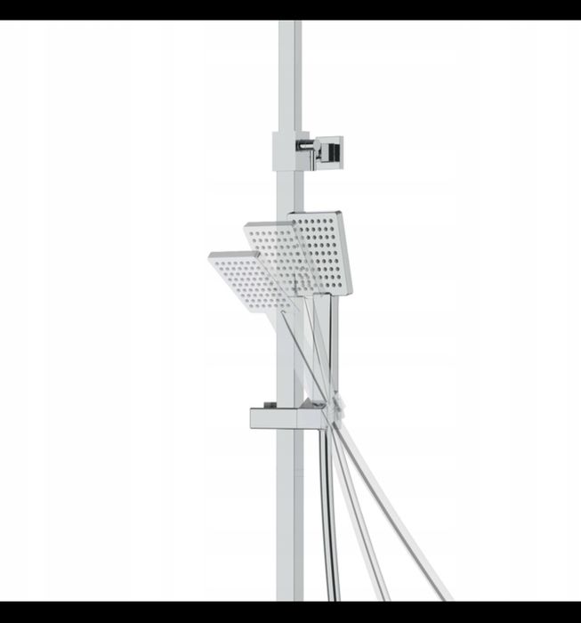 Kolumna prysznicowa z baterią termostatyczną ANGO Corsan CMN018 chrom