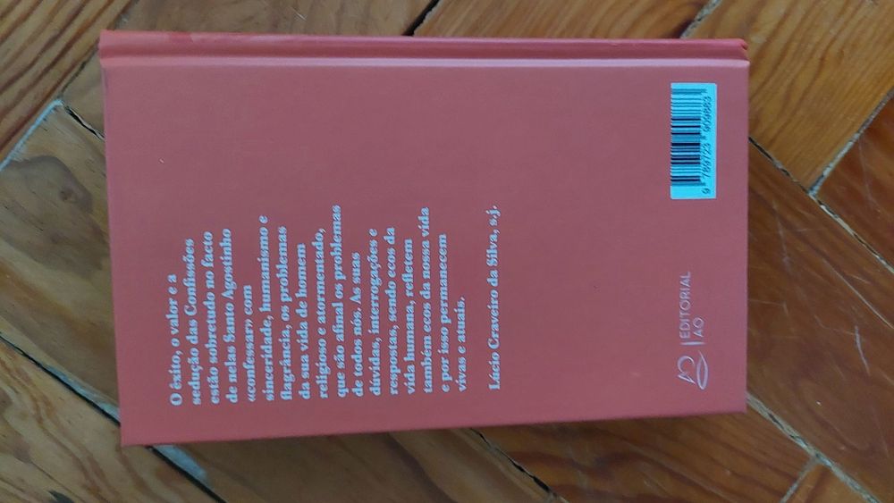 Livro confissões de Santo Agostinho - novo