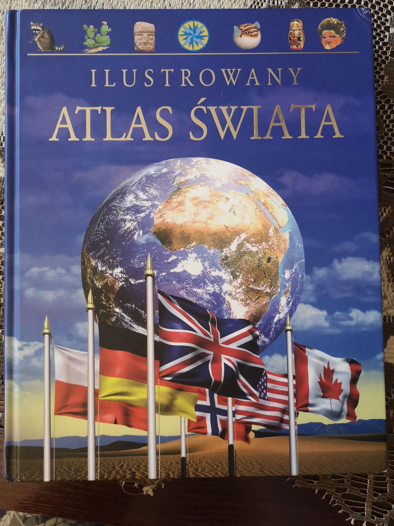 Atlas świata, ilustrowany