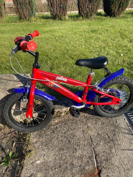 Rower Spiderman 16 cali