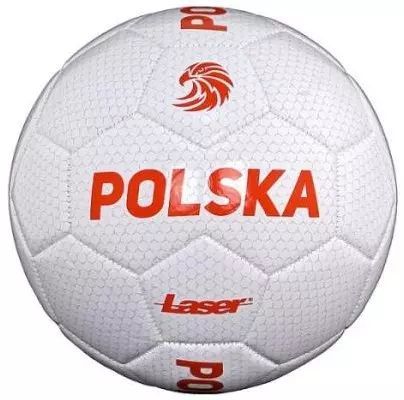 Piłka nożna z napisem Polska, 23 cm. Adar