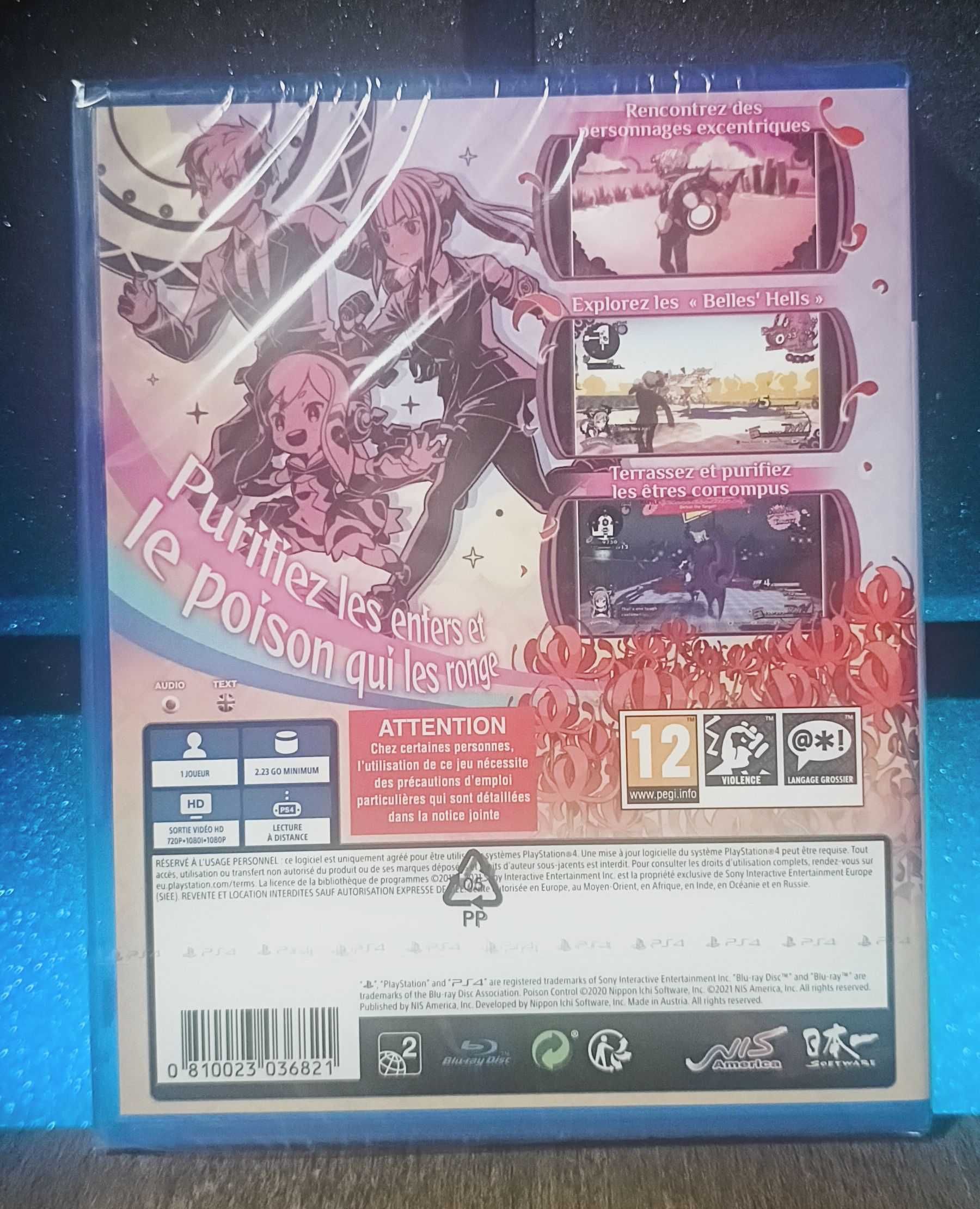 Poison Control PS4 / PS5 - świetny jRPG dla wielbicieli gatunku