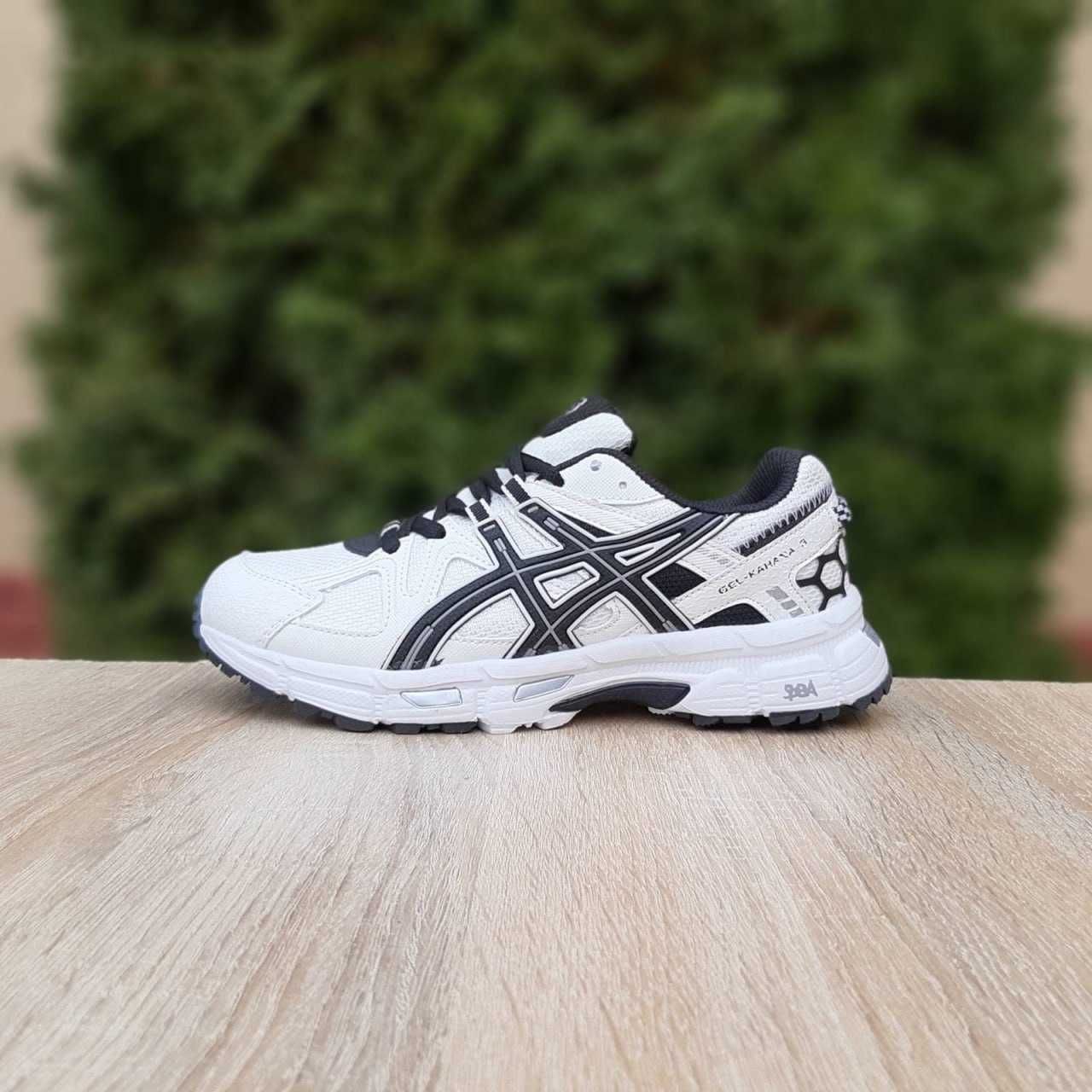 Чоловічі кросівки Asics Gel Kahana 8 Білі з чорним 11177 ТОП