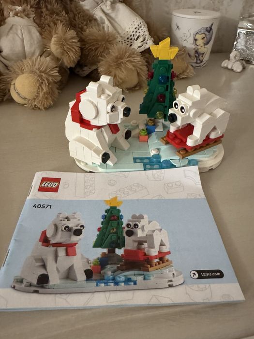 Lego misie polarne niedźwiedzie