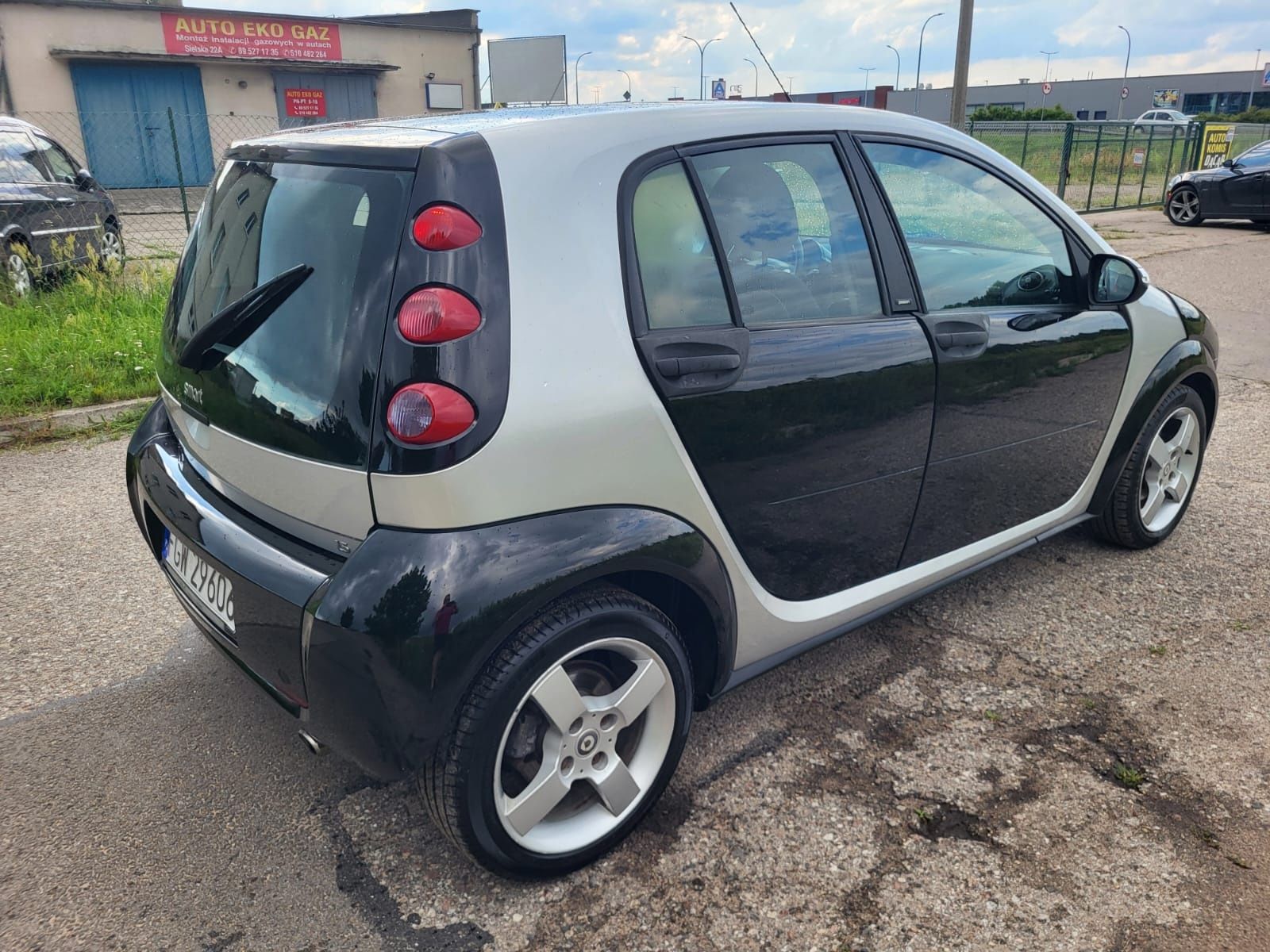 Smart Forfour Automat 1.5 Benzyna Klima 5 drzwi  z  DE Zarejestrowany
