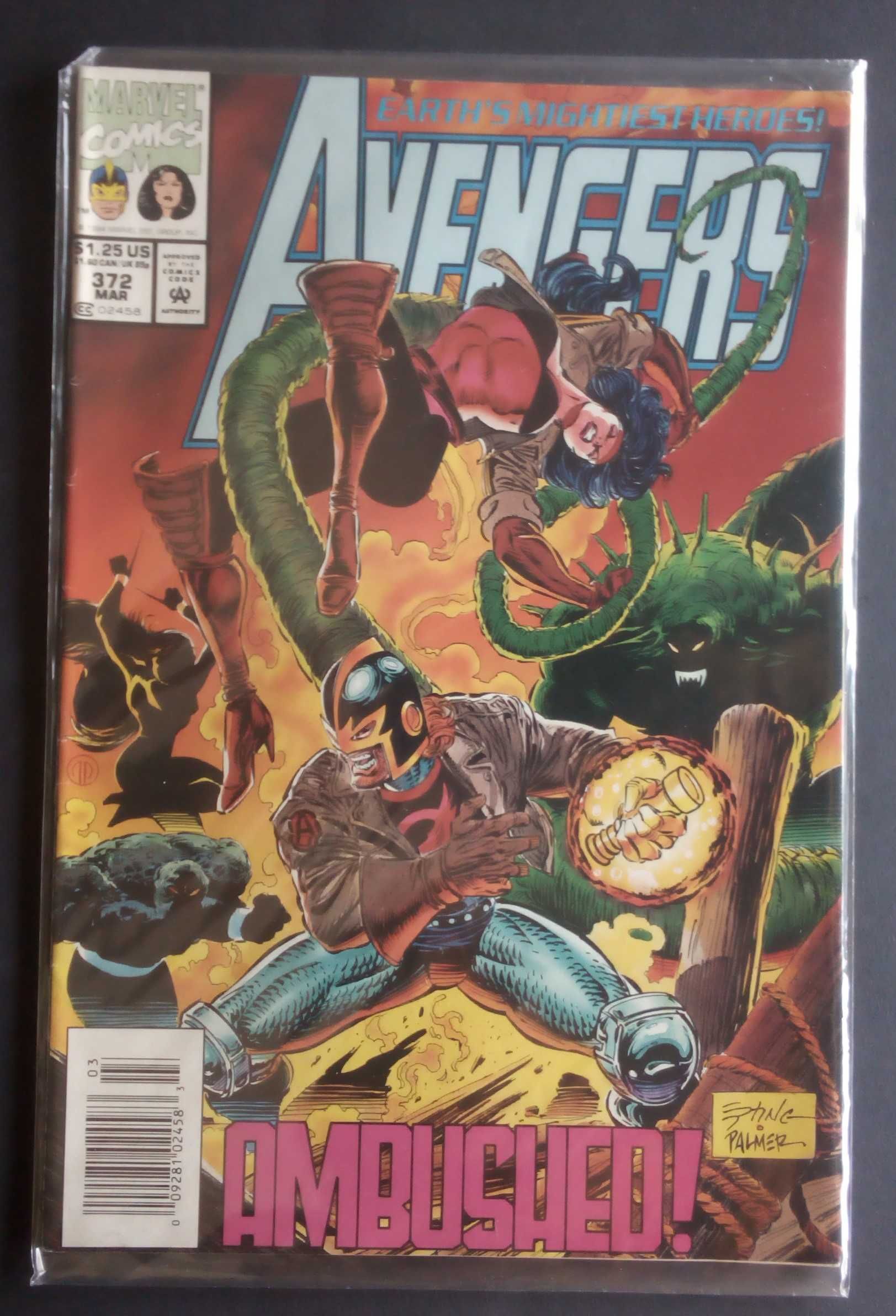 the avengers ambushed marvel comics n.º 372