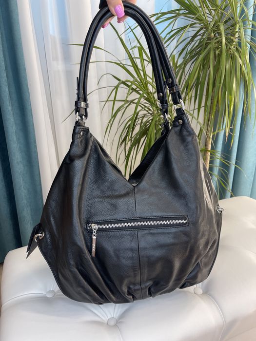 Женская сумка на 3 отдела кожа Polina&Eiterou Жіноча сумка шкіра