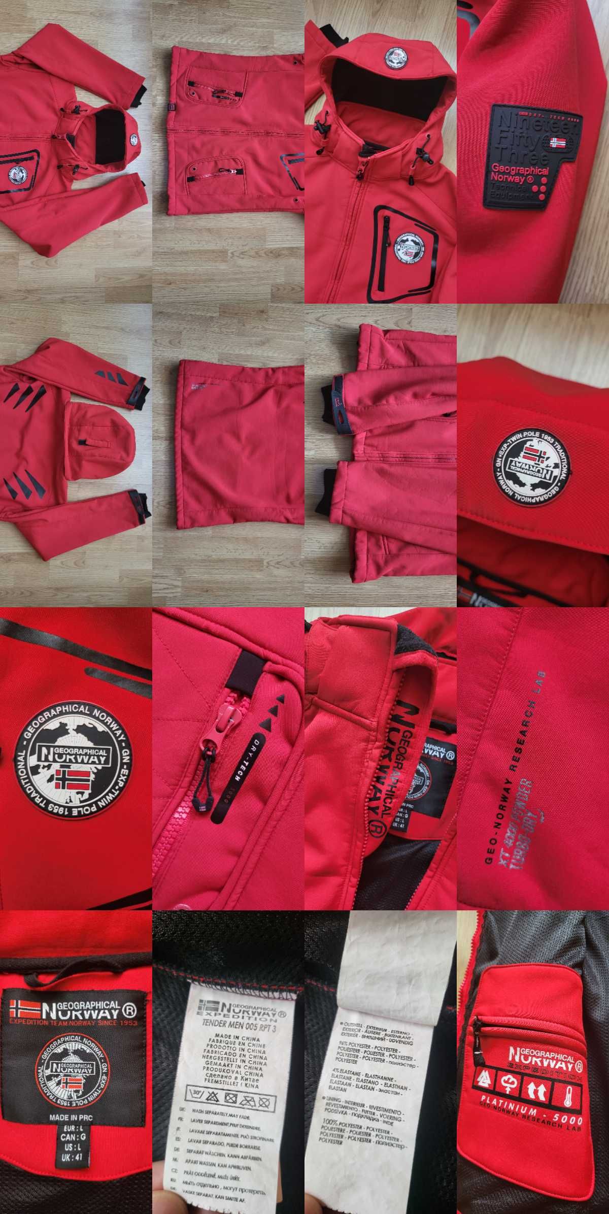 Kurtka Geographical Norway Dry Tech 5000 softshell